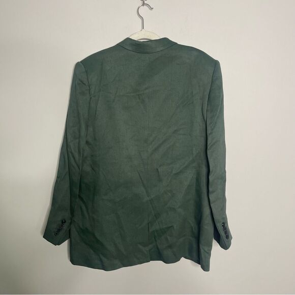 $595 The Kooples NWT twill blazer in Khaki - Picture 7 of 11